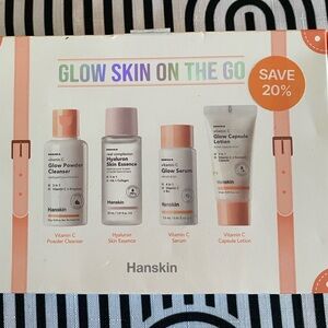Hanskin Glow Skin On The Go Set - 4 piece set